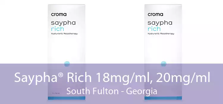 Saypha® Rich 18mg/ml, 20mg/ml South Fulton - Georgia