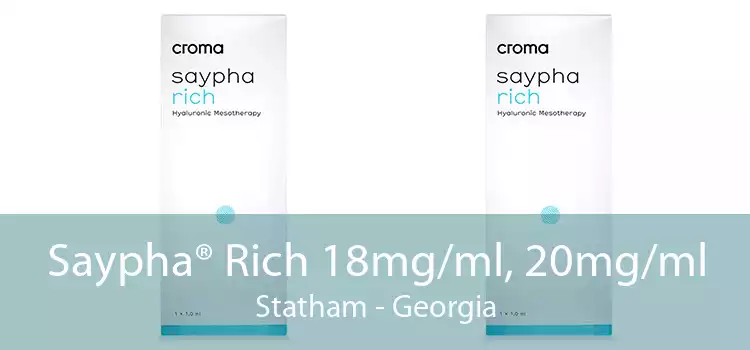 Saypha® Rich 18mg/ml, 20mg/ml Statham - Georgia