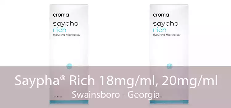 Saypha® Rich 18mg/ml, 20mg/ml Swainsboro - Georgia