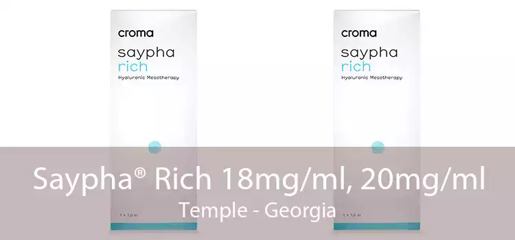Saypha® Rich 18mg/ml, 20mg/ml Temple - Georgia