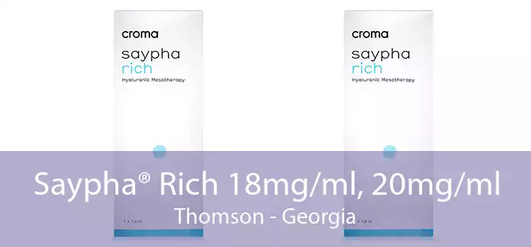 Saypha® Rich 18mg/ml, 20mg/ml Thomson - Georgia
