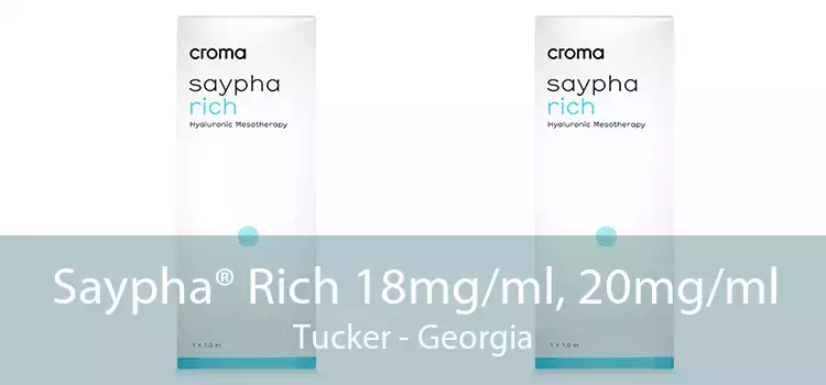Saypha® Rich 18mg/ml, 20mg/ml Tucker - Georgia
