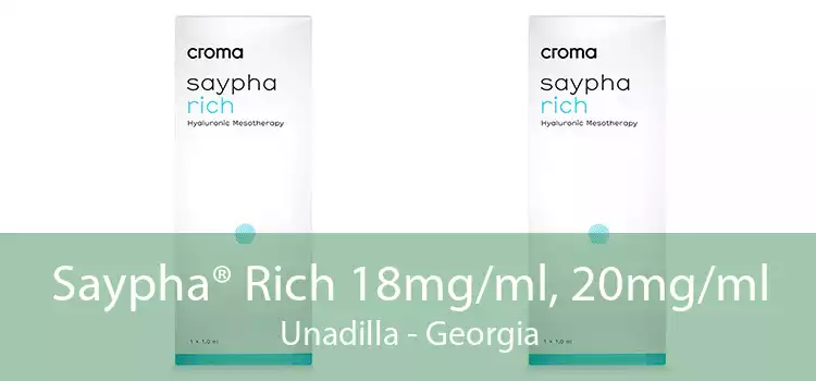 Saypha® Rich 18mg/ml, 20mg/ml Unadilla - Georgia