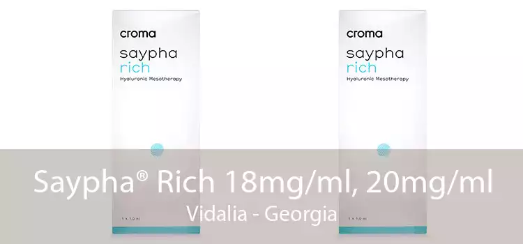 Saypha® Rich 18mg/ml, 20mg/ml Vidalia - Georgia