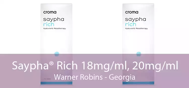 Saypha® Rich 18mg/ml, 20mg/ml Warner Robins - Georgia