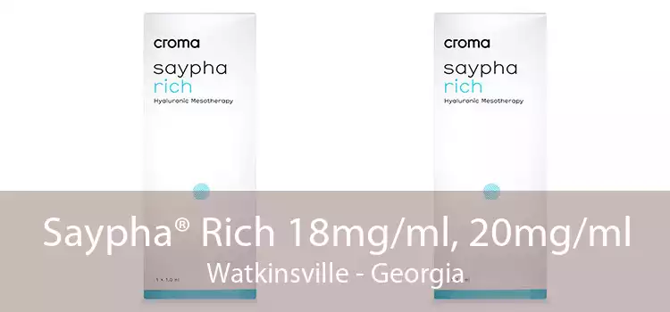 Saypha® Rich 18mg/ml, 20mg/ml Watkinsville - Georgia