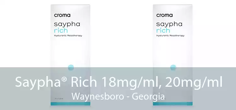 Saypha® Rich 18mg/ml, 20mg/ml Waynesboro - Georgia