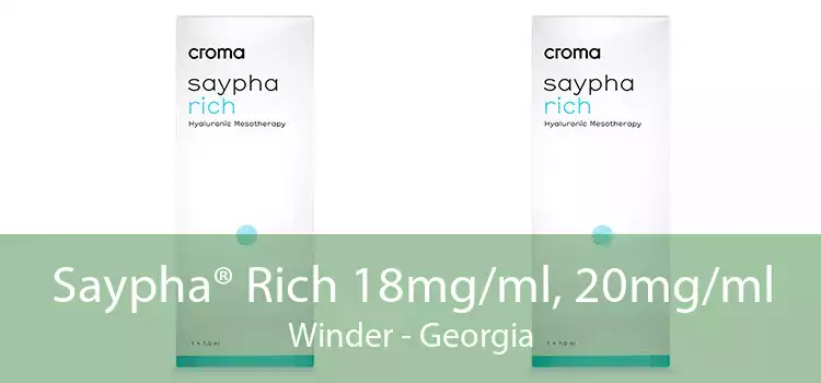 Saypha® Rich 18mg/ml, 20mg/ml Winder - Georgia