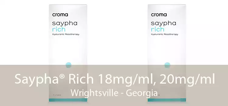 Saypha® Rich 18mg/ml, 20mg/ml Wrightsville - Georgia