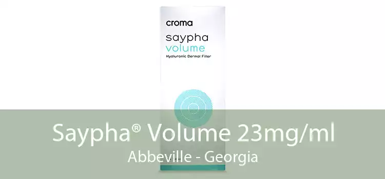 Saypha® Volume 23mg/ml Abbeville - Georgia