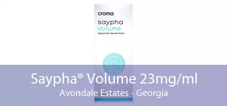 Saypha® Volume 23mg/ml Avondale Estates - Georgia