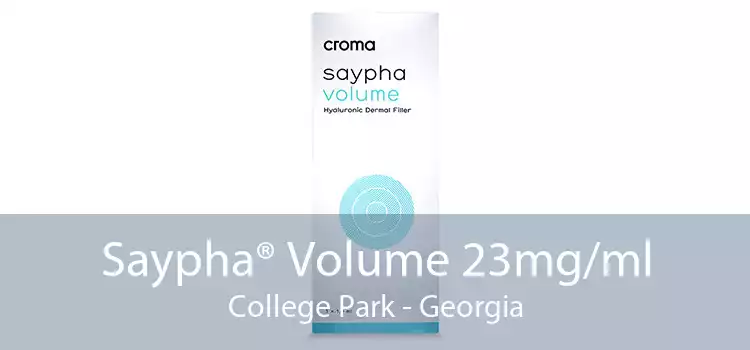 Saypha® Volume 23mg/ml College Park - Georgia