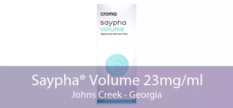 Saypha® Volume 23mg/ml Johns Creek - Georgia