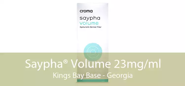 Saypha® Volume 23mg/ml Kings Bay Base - Georgia