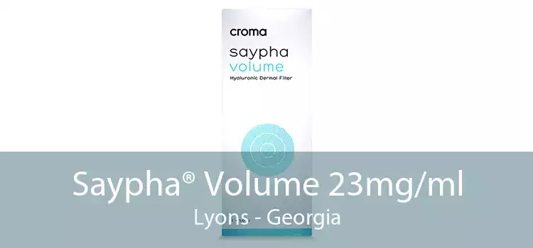 Saypha® Volume 23mg/ml Lyons - Georgia