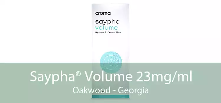 Saypha® Volume 23mg/ml Oakwood - Georgia