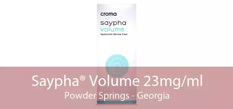 Saypha® Volume 23mg/ml Powder Springs - Georgia