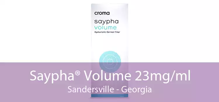 Saypha® Volume 23mg/ml Sandersville - Georgia
