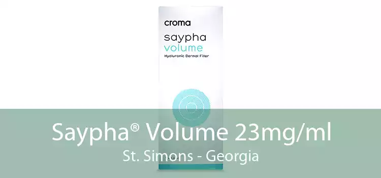 Saypha® Volume 23mg/ml St. Simons - Georgia