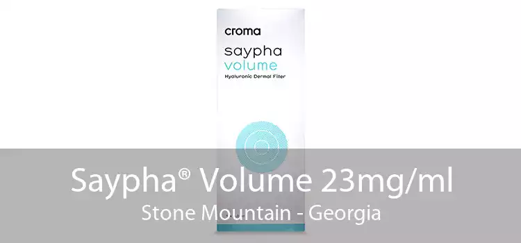 Saypha® Volume 23mg/ml Stone Mountain - Georgia