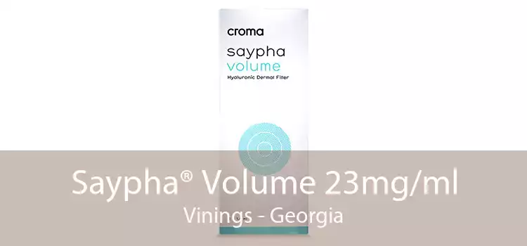 Saypha® Volume 23mg/ml Vinings - Georgia