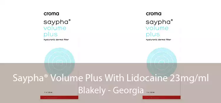Saypha® Volume Plus With Lidocaine 23mg/ml Blakely - Georgia