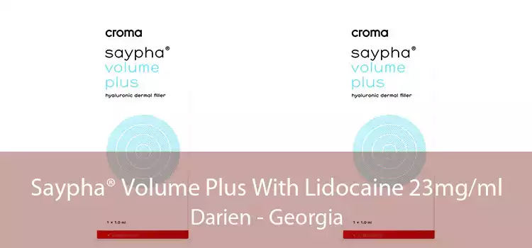 Saypha® Volume Plus With Lidocaine 23mg/ml Darien - Georgia