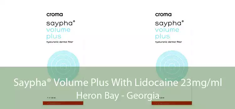 Saypha® Volume Plus With Lidocaine 23mg/ml Heron Bay - Georgia
