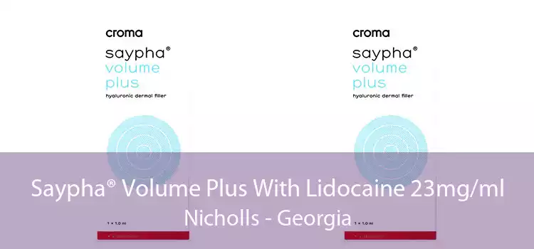 Saypha® Volume Plus With Lidocaine 23mg/ml Nicholls - Georgia