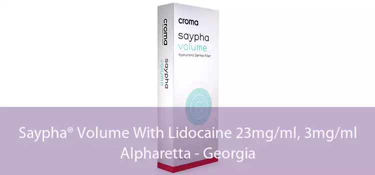 Saypha® Volume With Lidocaine 23mg/ml, 3mg/ml Alpharetta - Georgia