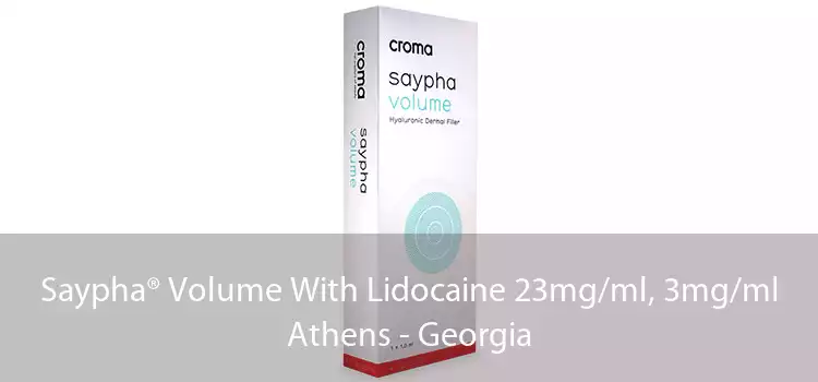 Saypha® Volume With Lidocaine 23mg/ml, 3mg/ml Athens - Georgia