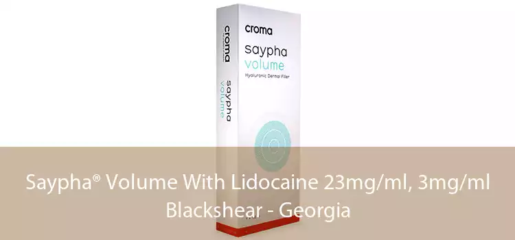 Saypha® Volume With Lidocaine 23mg/ml, 3mg/ml Blackshear - Georgia