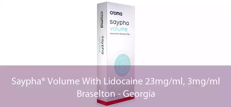 Saypha® Volume With Lidocaine 23mg/ml, 3mg/ml Braselton - Georgia