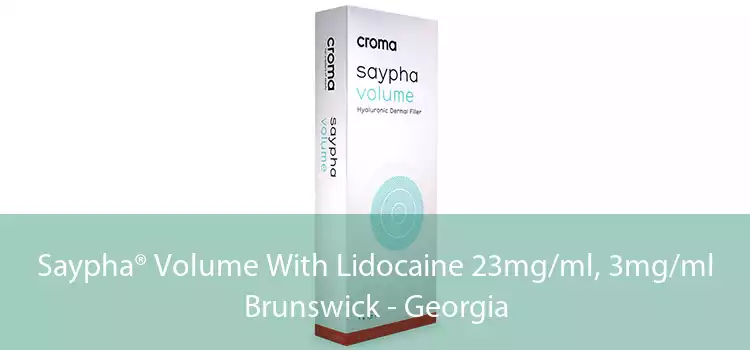 Saypha® Volume With Lidocaine 23mg/ml, 3mg/ml Brunswick - Georgia