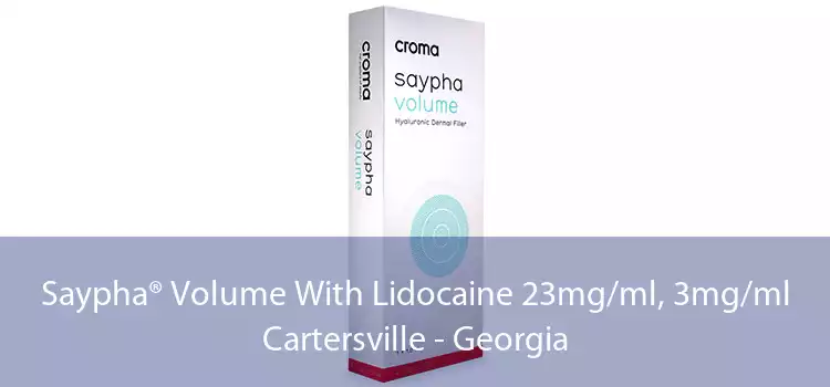 Saypha® Volume With Lidocaine 23mg/ml, 3mg/ml Cartersville - Georgia