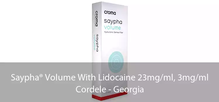 Saypha® Volume With Lidocaine 23mg/ml, 3mg/ml Cordele - Georgia