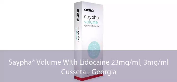 Saypha® Volume With Lidocaine 23mg/ml, 3mg/ml Cusseta - Georgia
