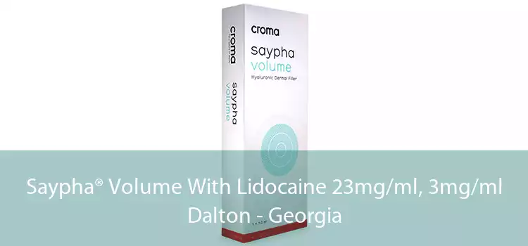 Saypha® Volume With Lidocaine 23mg/ml, 3mg/ml Dalton - Georgia
