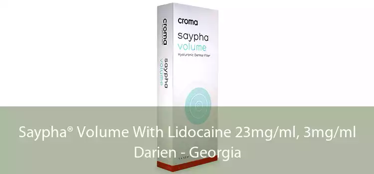Saypha® Volume With Lidocaine 23mg/ml, 3mg/ml Darien - Georgia