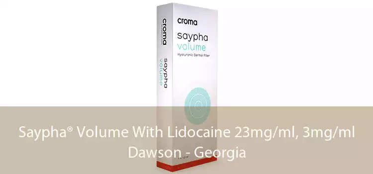 Saypha® Volume With Lidocaine 23mg/ml, 3mg/ml Dawson - Georgia