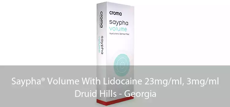 Saypha® Volume With Lidocaine 23mg/ml, 3mg/ml Druid Hills - Georgia