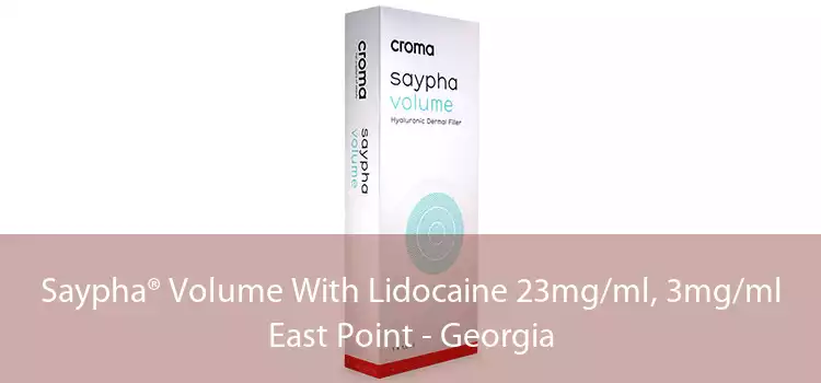Saypha® Volume With Lidocaine 23mg/ml, 3mg/ml East Point - Georgia