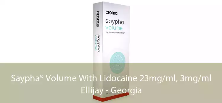 Saypha® Volume With Lidocaine 23mg/ml, 3mg/ml Ellijay - Georgia