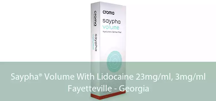 Saypha® Volume With Lidocaine 23mg/ml, 3mg/ml Fayetteville - Georgia