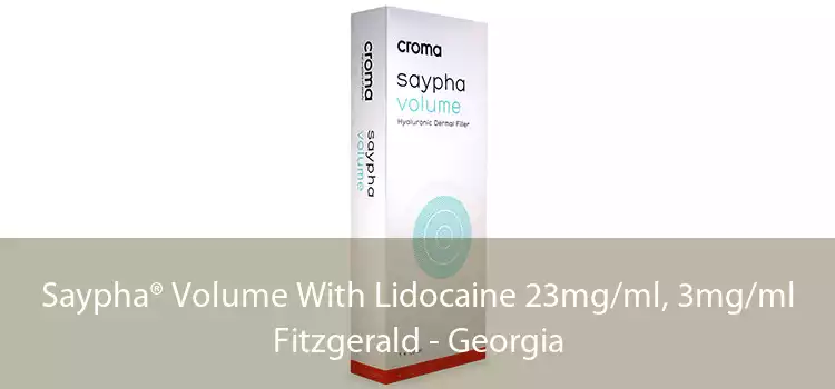 Saypha® Volume With Lidocaine 23mg/ml, 3mg/ml Fitzgerald - Georgia