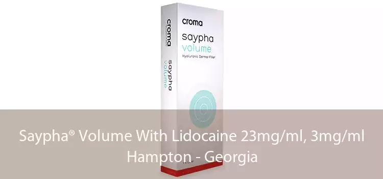 Saypha® Volume With Lidocaine 23mg/ml, 3mg/ml Hampton - Georgia