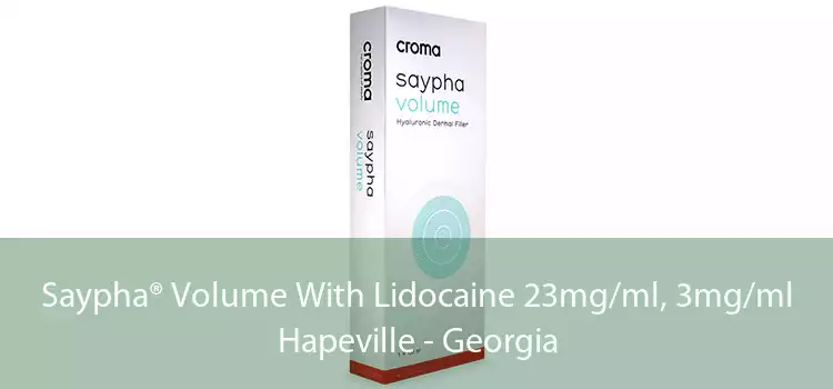Saypha® Volume With Lidocaine 23mg/ml, 3mg/ml Hapeville - Georgia
