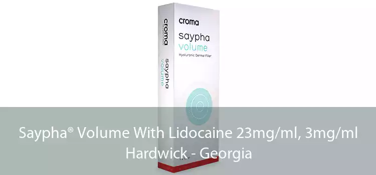 Saypha® Volume With Lidocaine 23mg/ml, 3mg/ml Hardwick - Georgia