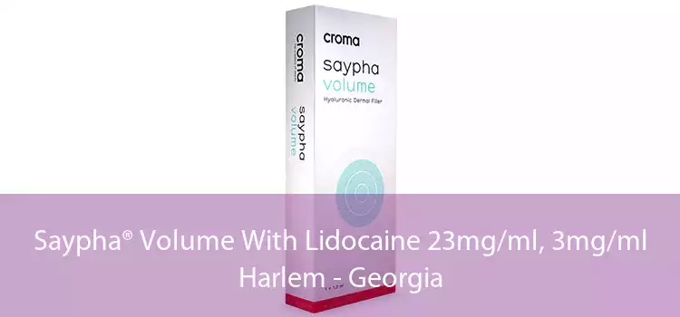 Saypha® Volume With Lidocaine 23mg/ml, 3mg/ml Harlem - Georgia