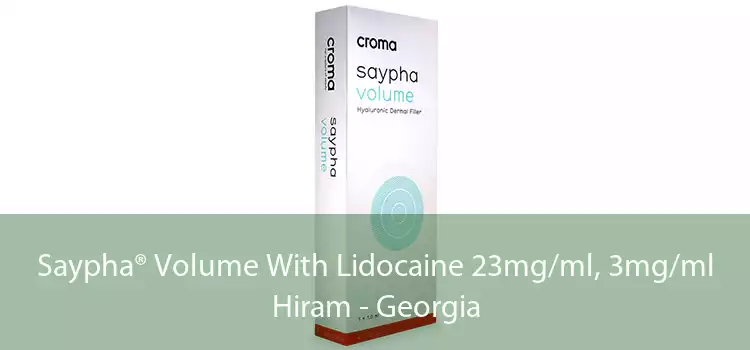 Saypha® Volume With Lidocaine 23mg/ml, 3mg/ml Hiram - Georgia
